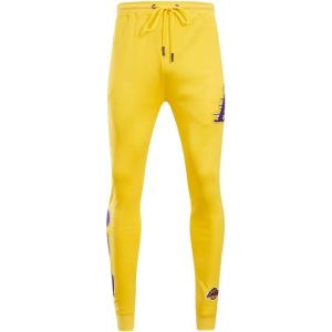 Mens NBA Classic Chenille Jogger(Yellow)