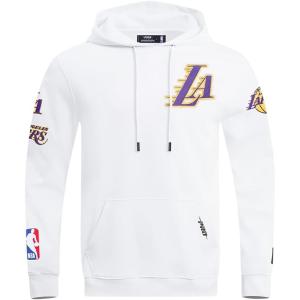 Pro Standard Mens NBA Mash Up Crewneck Sweatshirt(White)