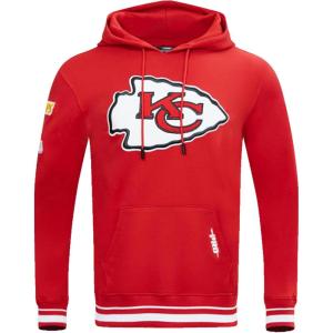Pro Standard Mens NFL Classic Chenille Pullover Hoodie(Red)