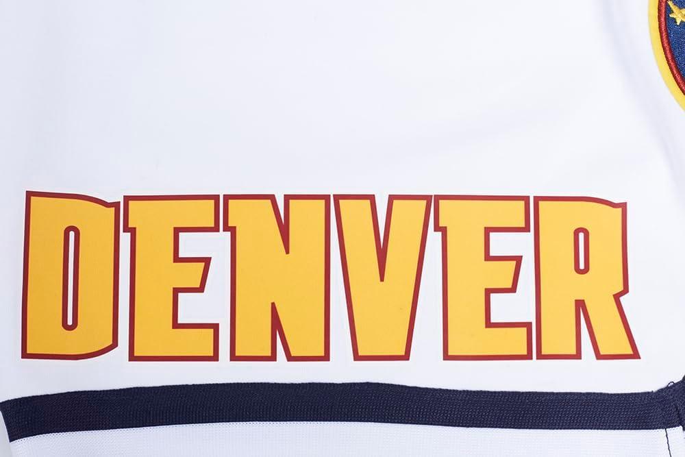 image:imagePRO STANDARD Mens NBA Denver Nuggets Classic Chenille Athletic Short White S