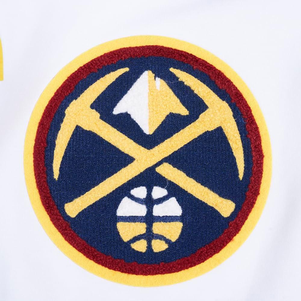 image:imagePRO STANDARD Mens NBA Denver Nuggets Classic Chenille Athletic Short White S