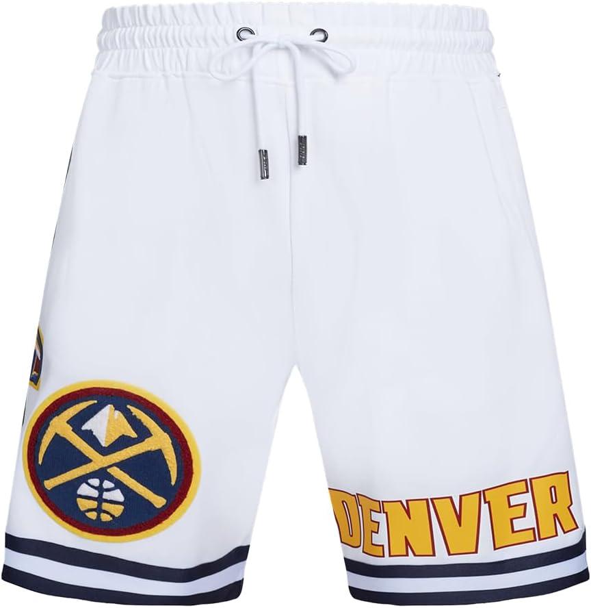 image:imagePRO STANDARD Mens NBA Denver Nuggets Classic Chenille Athletic Short White S