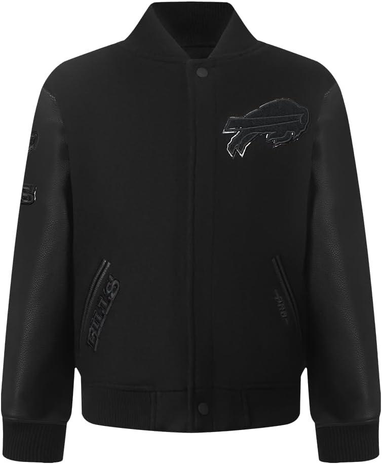 image:imagePro Standard Big Boys NFL Classic Varsity JacketJet Black