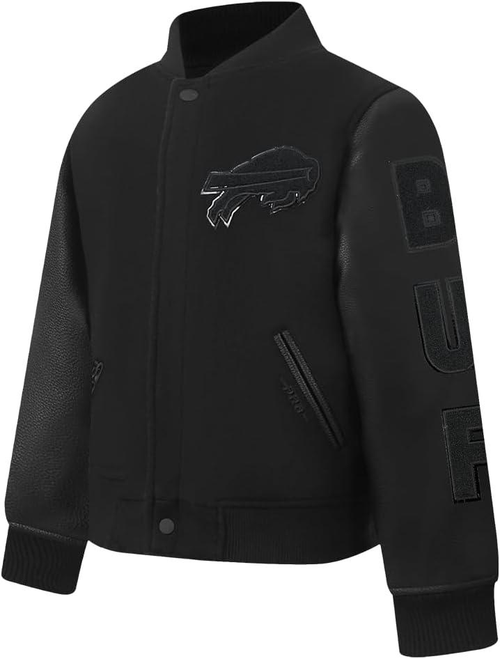 image:imagePro Standard Big Boys NFL Classic Varsity JacketJet Black