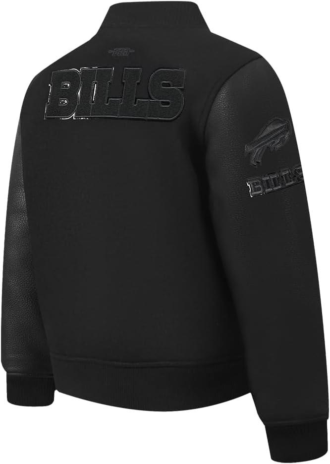 image:imagePro Standard Big Boys NFL Classic Varsity JacketJet Black
