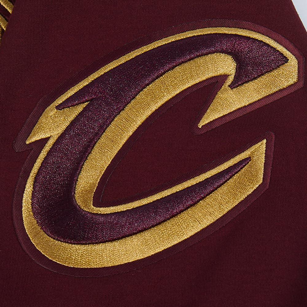 image:imagePro Standard Mens NBA Cleveland Cavaliers Classic Chenille Short Sleeve Top Wine L