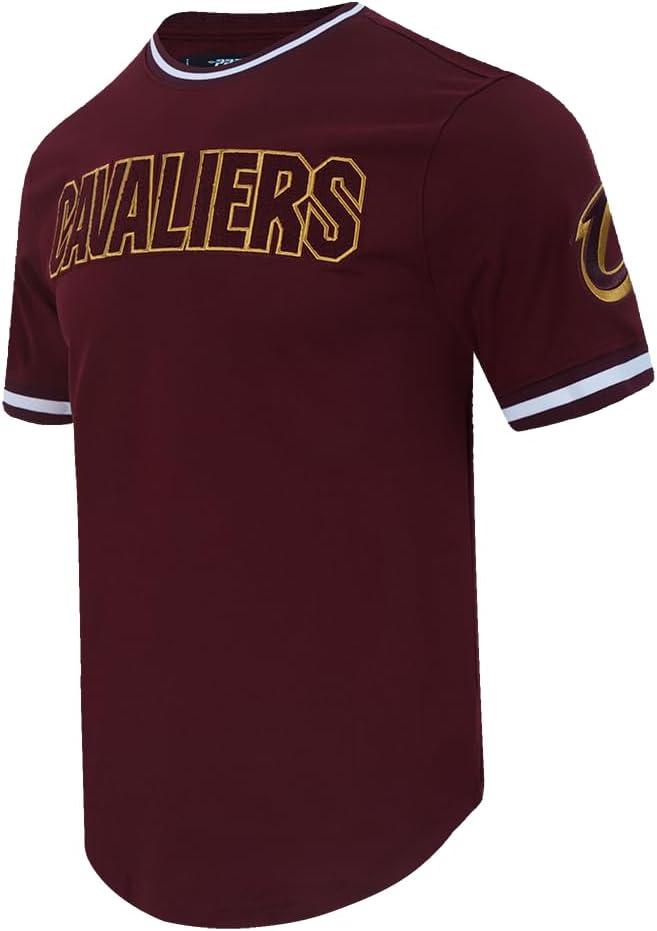 image:imagePro Standard Mens NBA Cleveland Cavaliers Classic Chenille Short Sleeve Top Wine L