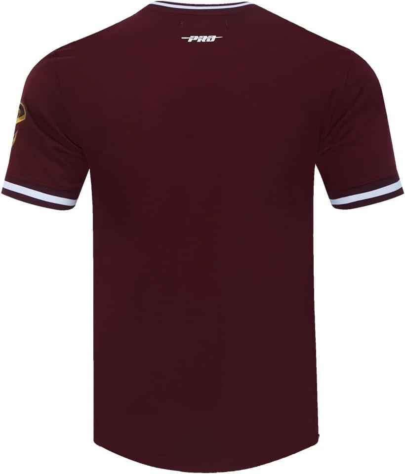 image:imagePro Standard Mens NBA Cleveland Cavaliers Classic Chenille Short Sleeve Top Wine L