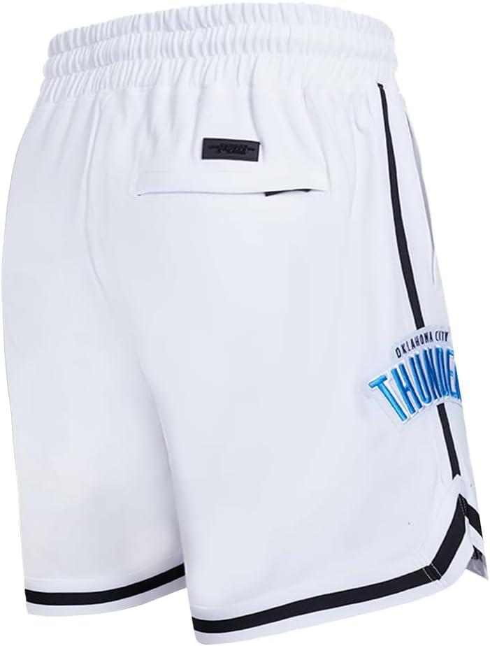 image:imagePro Standard Mens NBA Oklahoma City Thunder Classic Chenille Athletic Short Black S