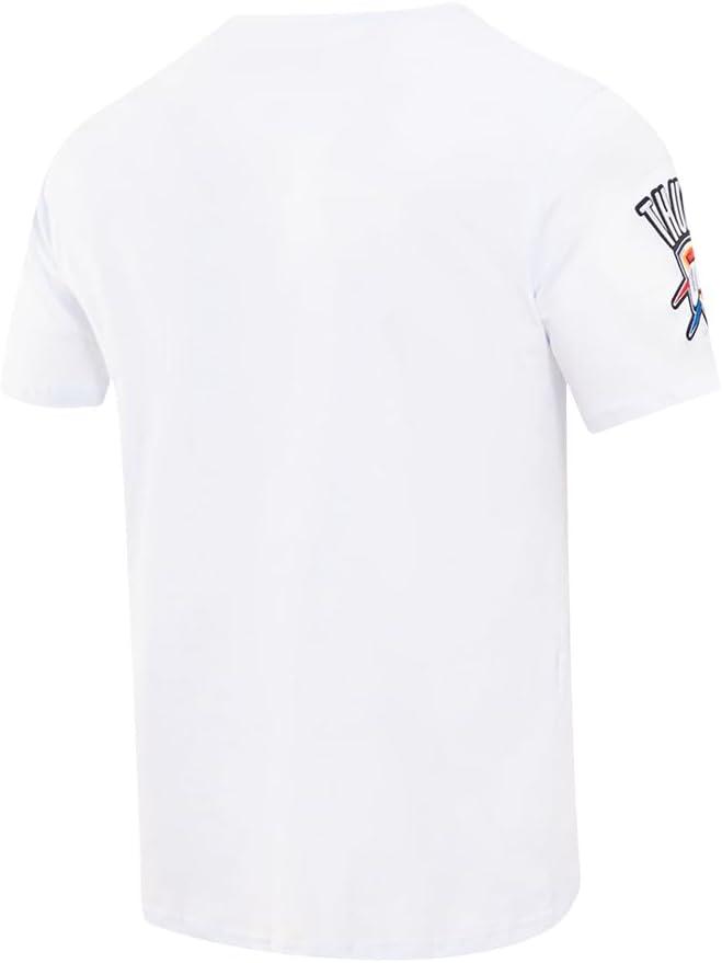 image:imagePro Standard Mens NBA Oklahoma City Thunder Classic Chenille Cotton Short Sleeve Tee Black L