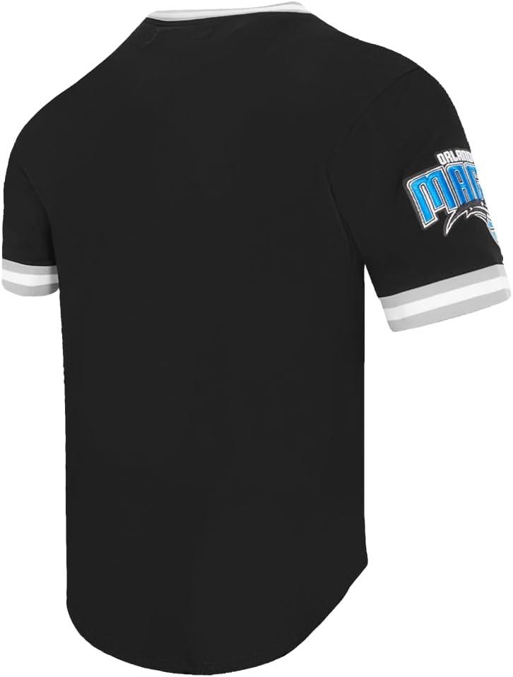 image:imagePro Standard Mens NBA Orlando Magic Classic Chenille Short Sleeve Tee Black M