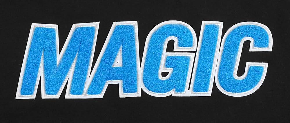 image:imagePro Standard Mens NBA Orlando Magic Classic Chenille Short Sleeve Tee Black M