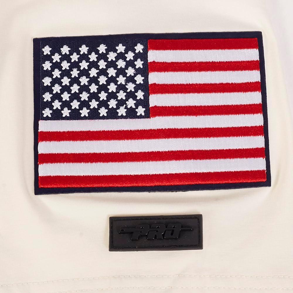image:imagePro Standard Mens USSF US Soccer Classic Chenille SS TEE Eggshell XL