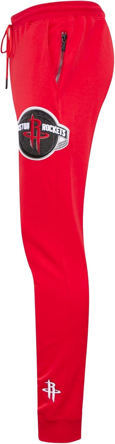 image:imagePro Standard NBA Mens Mens NBA Classic Chenille Cotton Double Knit JoggerRed