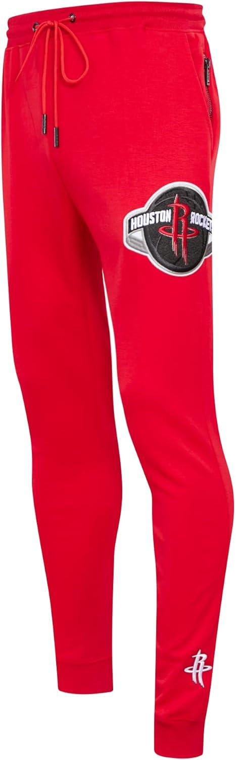 image:imagePro Standard NBA Mens Mens NBA Classic Chenille Cotton Double Knit JoggerRed