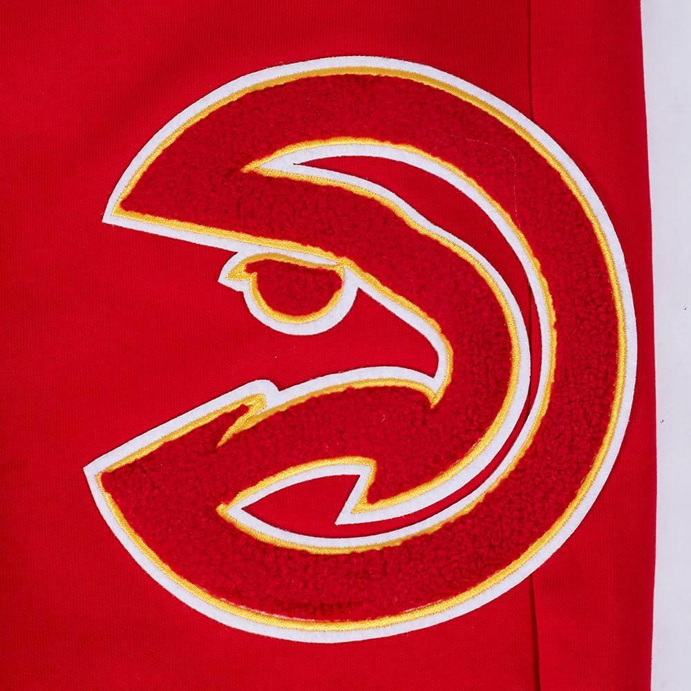 image:imagePro Standard NBA Mens Mens NBA Classic Chenille Cotton Double Knit JoggerRed