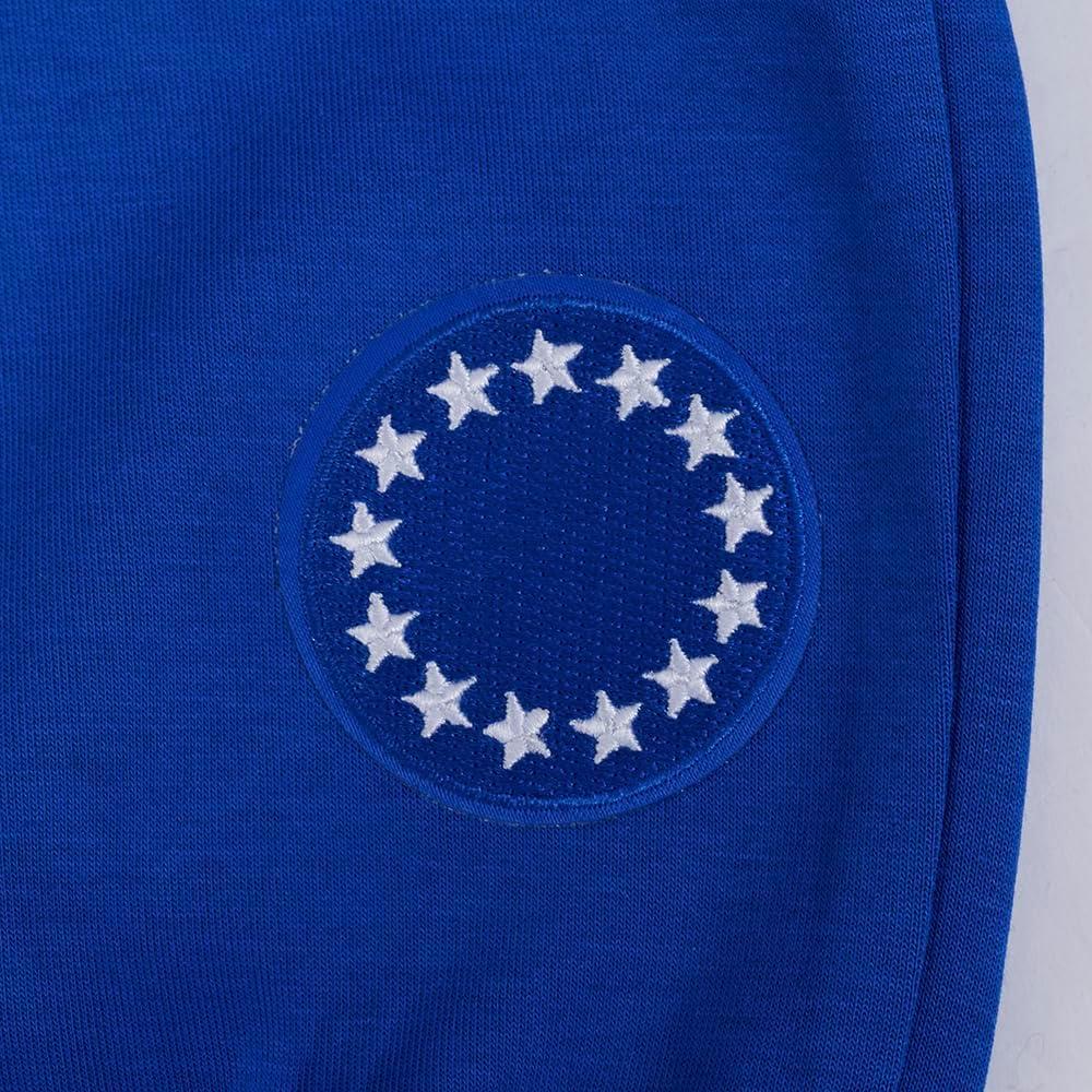 image:imagePro Standard NBA Mens Mens NBA Classic Chenille Cotton Double Knit JoggerRoyal Blue