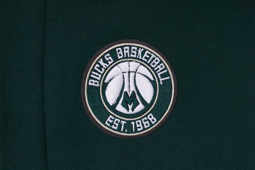 image:imagePro Standard NBA Womens Womens NBA Classic Chenille Brushed Back French Terry SweatpantForest Green