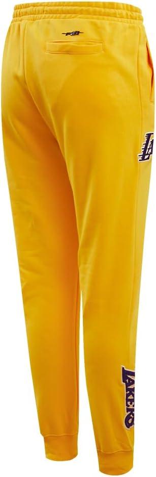 image:imagePro Standard NBA Womens Womens NBA Classic Chenille Brushed Back French Terry SweatpantYellow