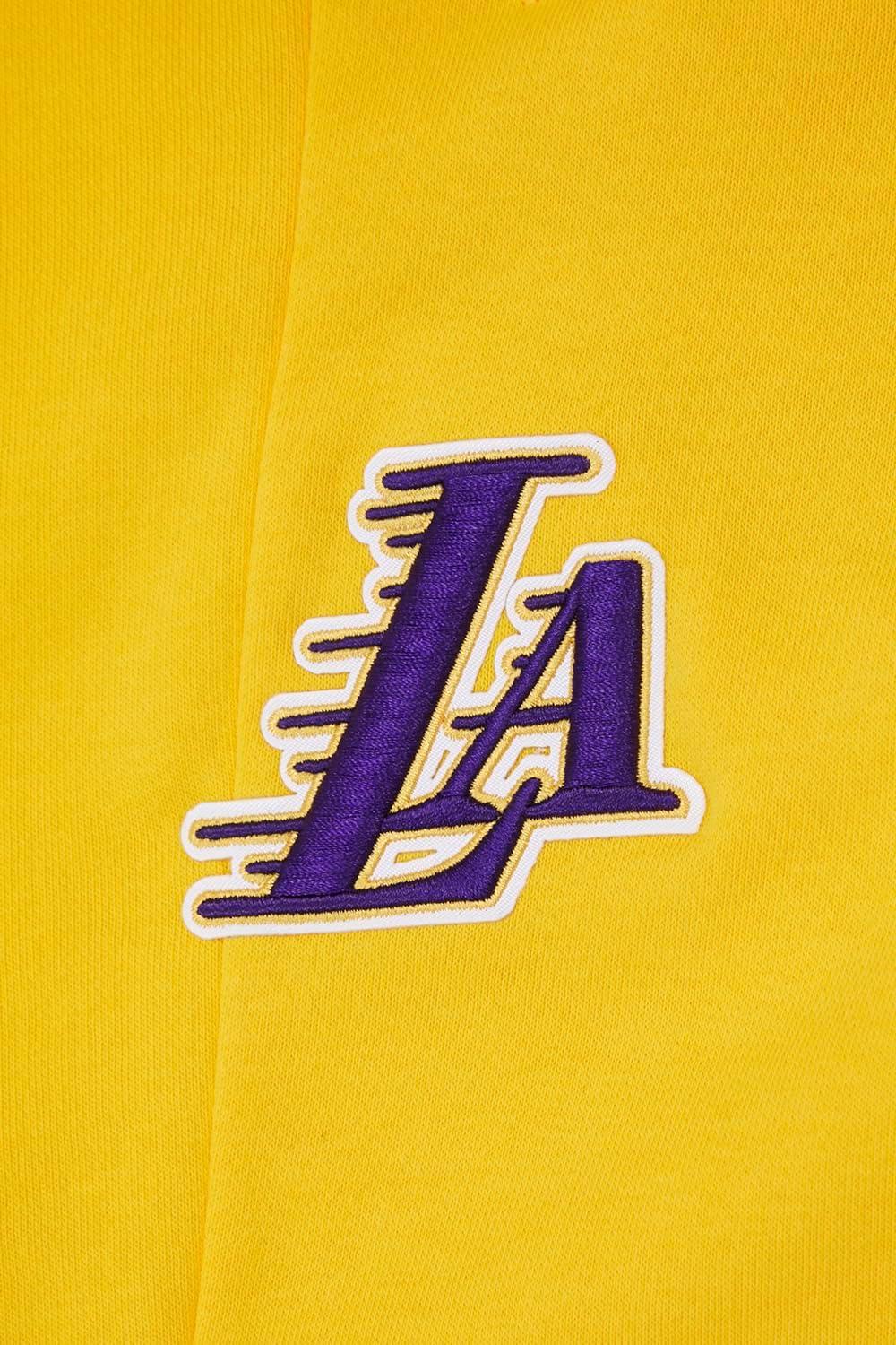 image:imagePro Standard NBA Womens Womens NBA Classic Chenille Brushed Back French Terry SweatpantYellow