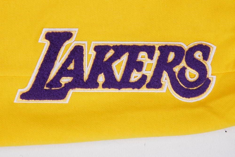 image:imagePro Standard NBA Womens Womens NBA Classic Chenille Brushed Back French Terry SweatpantYellow