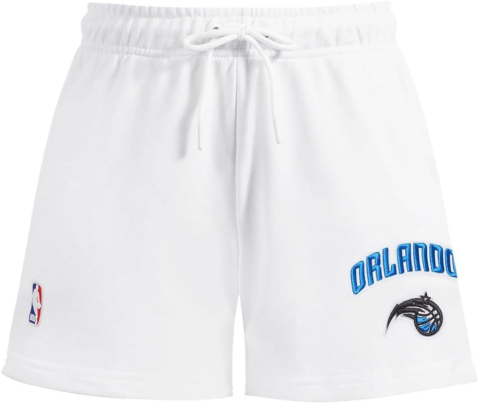 image:imageWomens NBA Classic Chenille Fleece ShortWhite