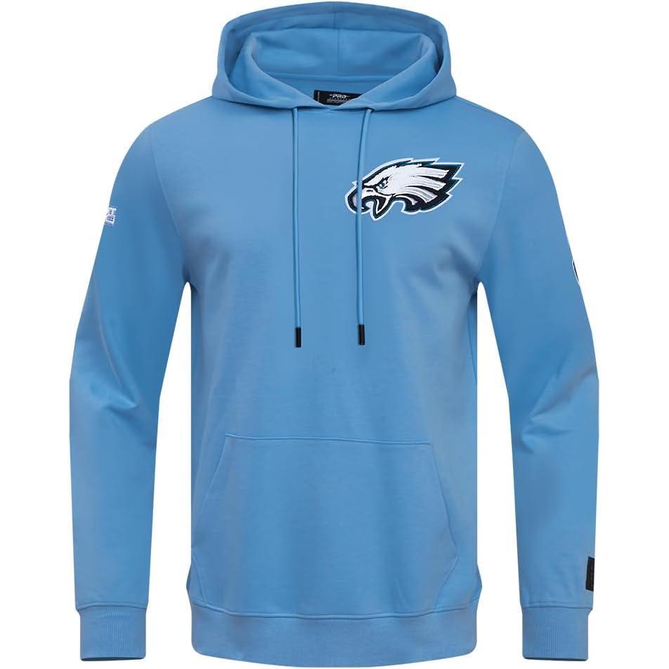 image:imageClassic NFL Eagles Chenille Mens Pullover HoodieUniversity Blue