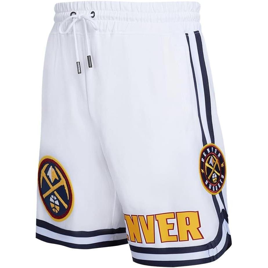image:imagePRO STANDARD Mens NBA Denver Nuggets Classic Chenille Athletic Short White S
