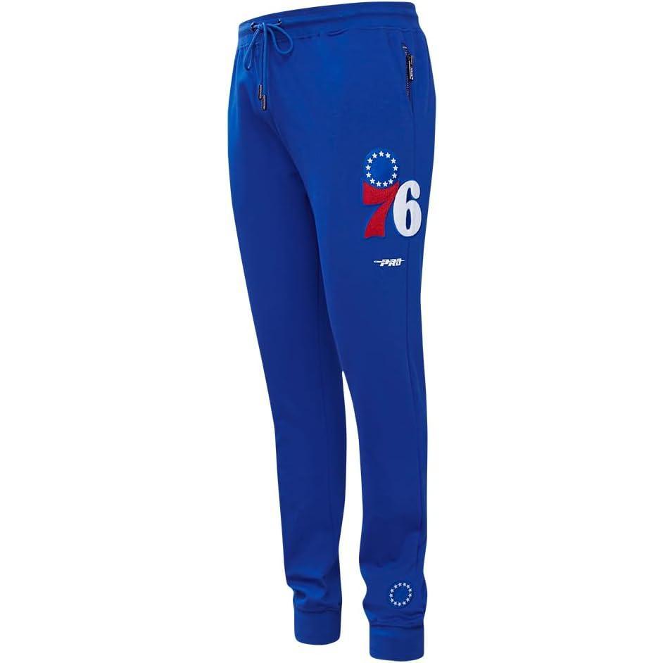 image:imagePro Standard NBA Mens Mens NBA Classic Chenille Cotton Double Knit JoggerRoyal Blue