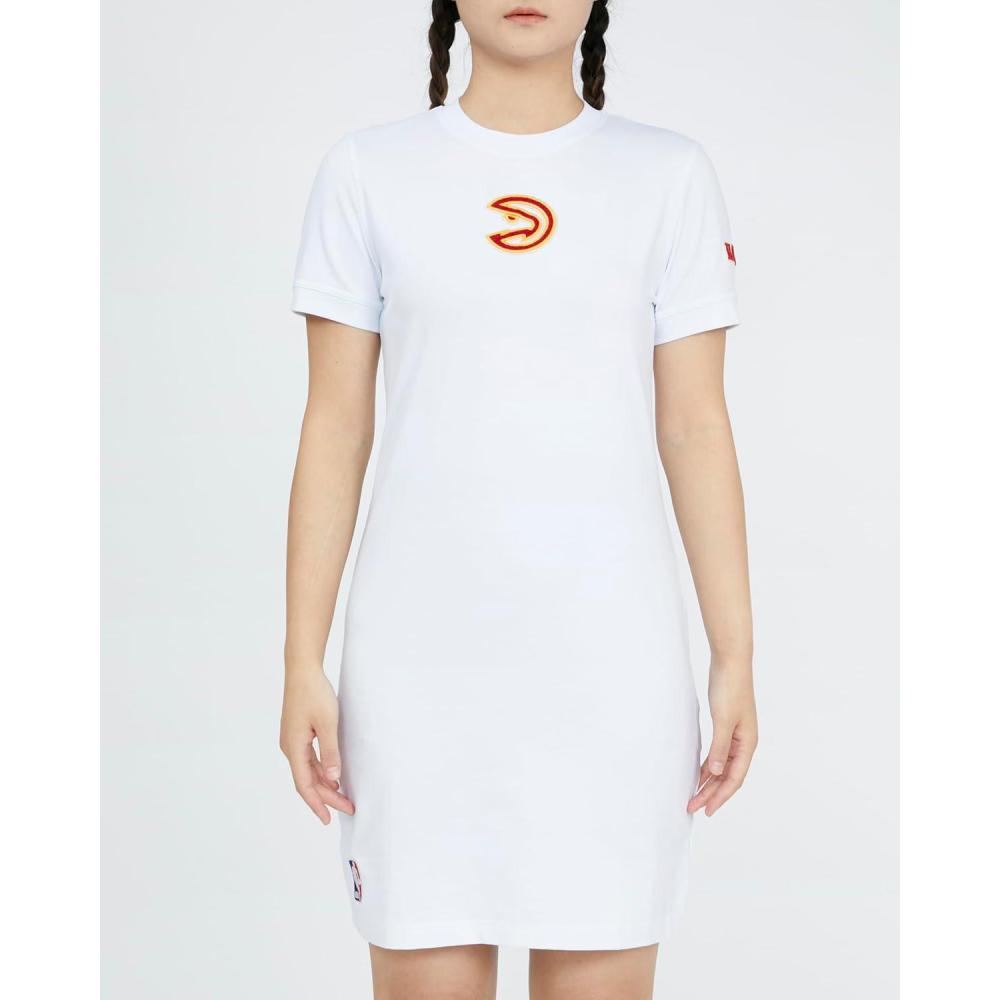 image:imagePro Standard NBA Womens Womens NBA Classic Chenille Body Con DressWhite