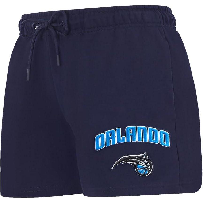 image:imageWomens NBA Classic Chenille Fleece ShortMidnight Navy