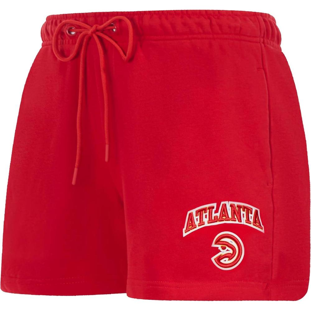 image:imageWomens NBA Classic Chenille Fleece ShortRed