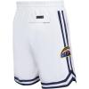 PRO STANDARD Mens NBA Denver Nuggets Classic Chenille Athletic Short White S