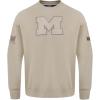 Pro Standard Men’s College Neutral Fleece Crewneck Sweatshirt(Taupe)