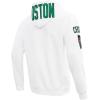 Pro Standard Mens NBA Boston Celtics Classic Chenille Full Zip Hoodie White 3Xl