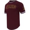 Pro Standard Mens NBA Cleveland Cavaliers Classic Chenille Short Sleeve Top Wine L