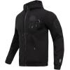 Pro Standard Mens NBA Philadelphia 76Ers Classic Triple Black Full Zip Hoodie Triple Black Xl
