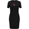 Pro Standard NBA Womens Womens NBA Classic Chenille Body Con Dress(Black)