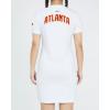 Pro Standard NBA Womens Womens NBA Classic Chenille Body Con Dress(White)