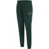 Pro Standard NBA Womens Womens NBA Classic Chenille Brushed Back French Terry Sweatpant(Forest Green)