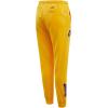 Pro Standard NBA Womens Womens NBA Classic Chenille Brushed Back French Terry Sweatpant(Yellow)