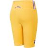 Pro Standard Women’s NBA Classic Chenille Bike Short(Yellow)