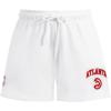 Womens NBA Classic Chenille Fleece Short(White)