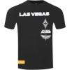Pro Standard Mens Mens WNBA Retro Classics Cotton Single Taping Tee(Black/Gray)