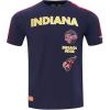Pro Standard Mens Mens WNBA Retro Classics Cotton Single Taping Tee(Midnight Navy/Red)