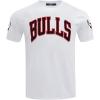 Pro Standard Mens NBA Classic Chenille Cotton Short Sleeve Tee(White)