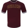 Pro Standard Mens NBA Cleveland Cavaliers Classic Chenille Short Sleeve Top Wine L