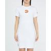 Pro Standard NBA Womens Womens NBA Classic Chenille Body Con Dress(White)