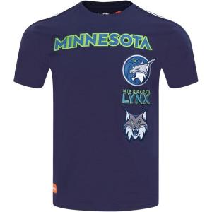 Pro Standard Mens Mens WNBA Retro Classics Cotton Single Taping Tee(Midnight Navy)