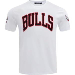 Pro Standard Mens NBA Classic Chenille Cotton Short Sleeve Tee(White)
